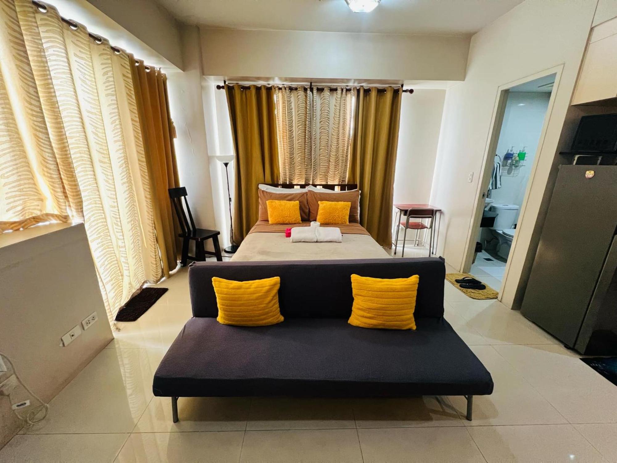 One Palm Tree Villas Condominium - Studio 7Th Fl With Balcony - Across Terminal 3 Airport Pasay Exterior foto